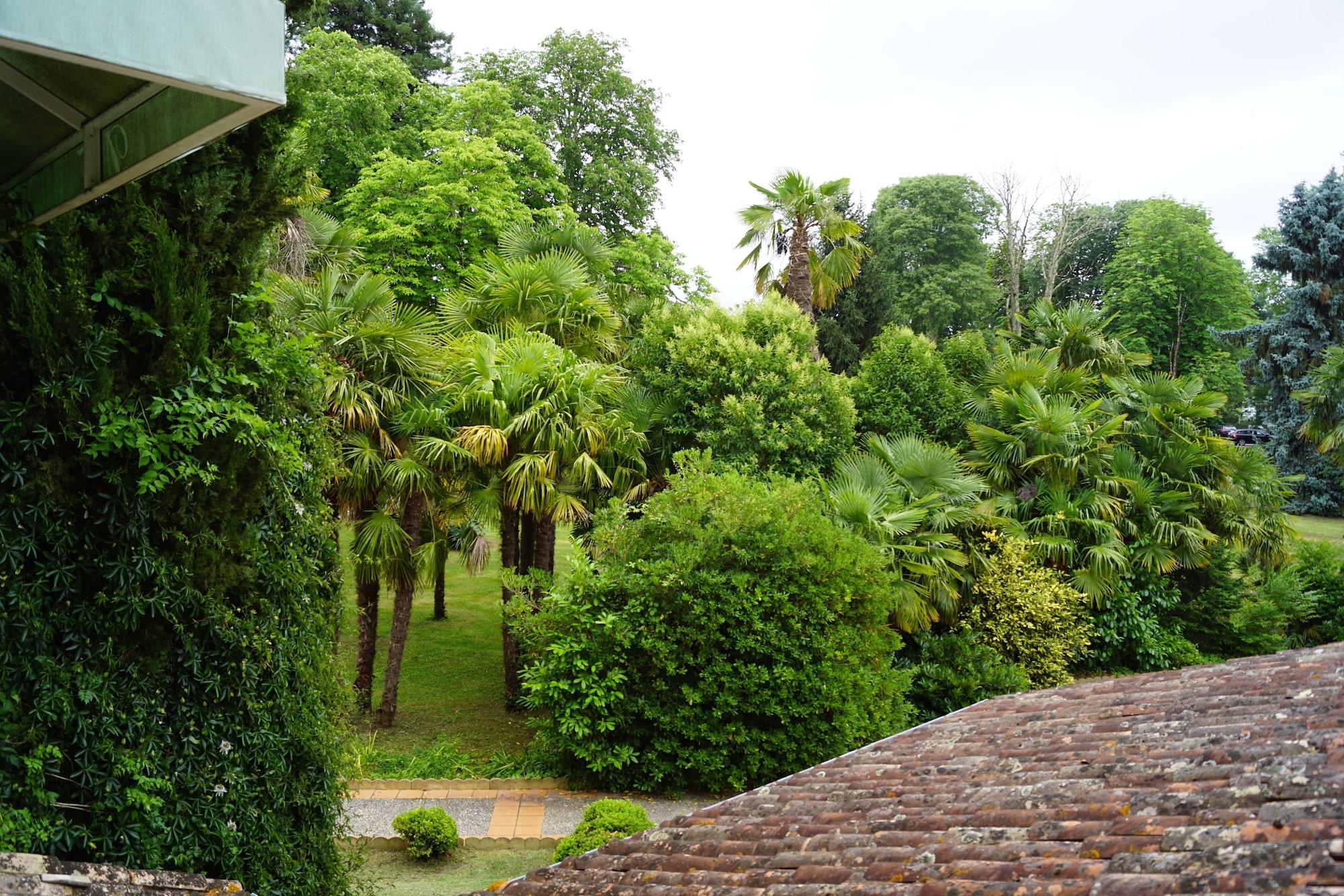 Logis Hotels- Hotel Et Restaurant Domaine De Fompeyre Bazas Exterior photo